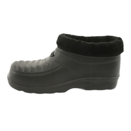 Atletico Galoshes insulated with fur black 2