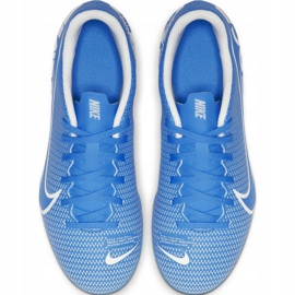 Nike Mercurial Vapor 13 Club FG / MG Jr AT8161-414 football shoes blue blue 1