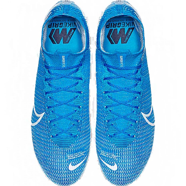 Nike Mercurial Superfly 7 Elite Fg M AQ4174-414 football shoes blue blue 1 Nike Mercurial Superfly 7 Elite Fg M AQ4174-414 football shoes blue blue 1