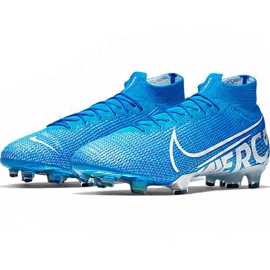 Nike Mercurial Superfly 7 Elite Fg M AQ4174-414 football shoes blue blue 2