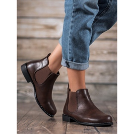 Small Swan Classic Chelsea boots brown 1