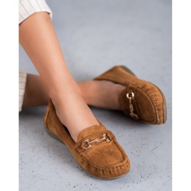 Sixth Sense Moccasins With Ornament brown 1