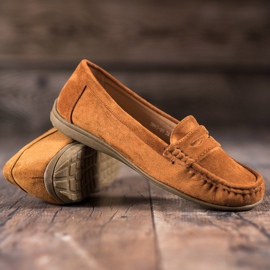 Sixth Sense Suede loafers brown 1