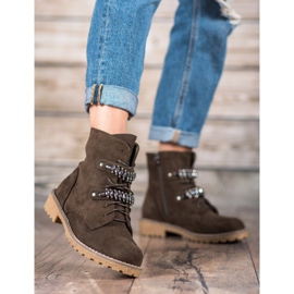 Bestelle Trappers With Crystals multicolored green 2