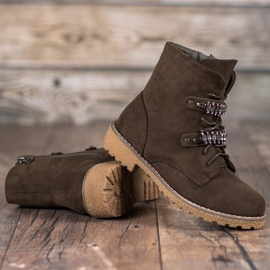 Bestelle Trappers With Crystals multicolored green 1