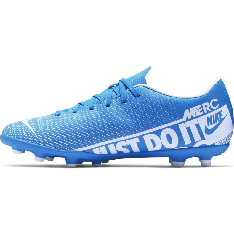 Nike Mercurial Vapor 13 Club FG / MG M AT7968-414 football shoes blue blue 2