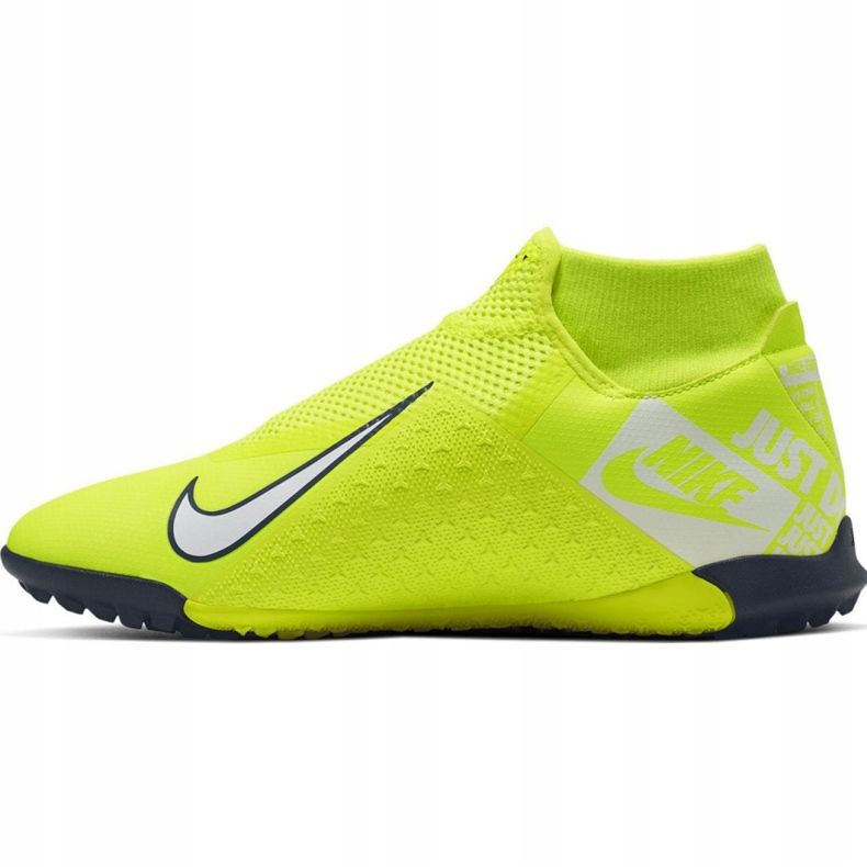 Nike Phantom Vsn Academy Df Tf M AO3269-717 football shoes yellow yellow 2