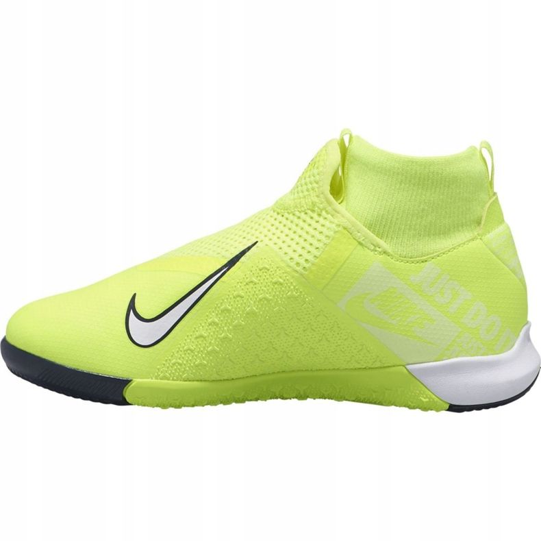 Indoor shoes Nike Phantom Vsn Academy Df Ic Jr AO3290-717 yellow yellow 1