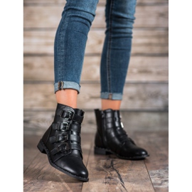 Cm Paris Boots With Buckles black 1