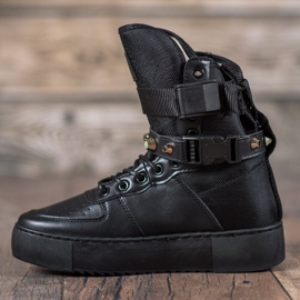 Diamantique High Black Boots 1