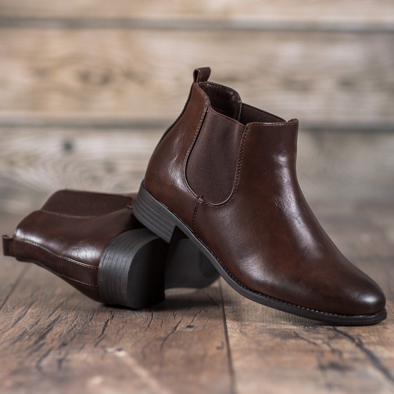 Anesia Paris Brown Chelsea boots 1 Anesia Paris Brown Chelsea boots 1