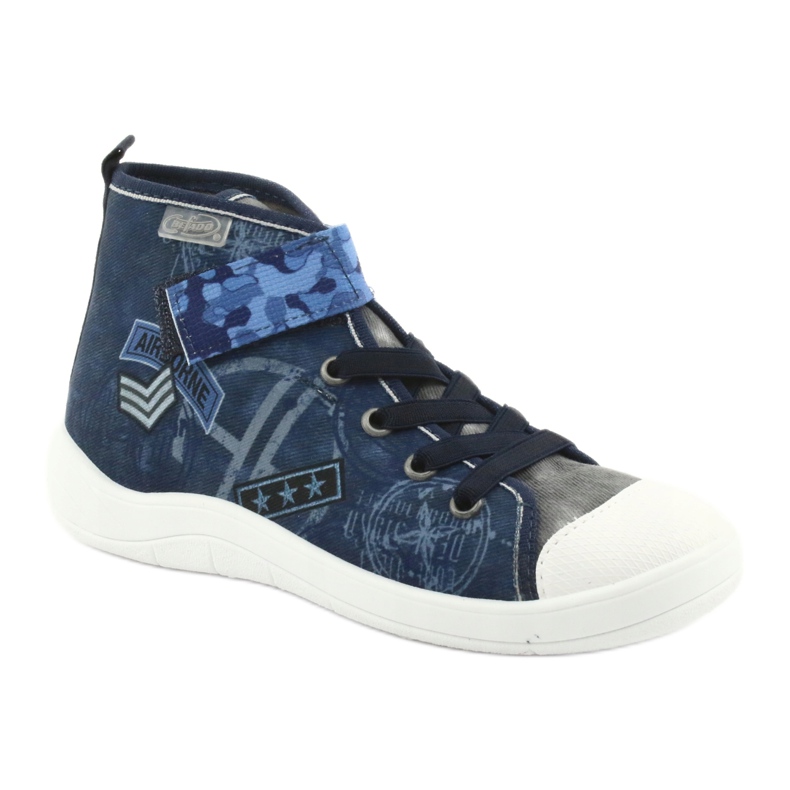 Befado children's shoes 268Y071 blue grey 1