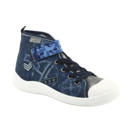 Befado children's shoes 268Y071 navy blue blue grey 1