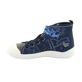 Befado children's shoes 268Y071 navy blue blue grey 2