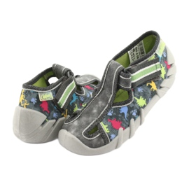 Befado children's shoes 190P089 grey multicolored 3 Befado children's shoes 190P089 grey multicolored 3