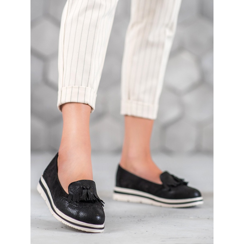 Bestelle Loafers On The Platform black 1