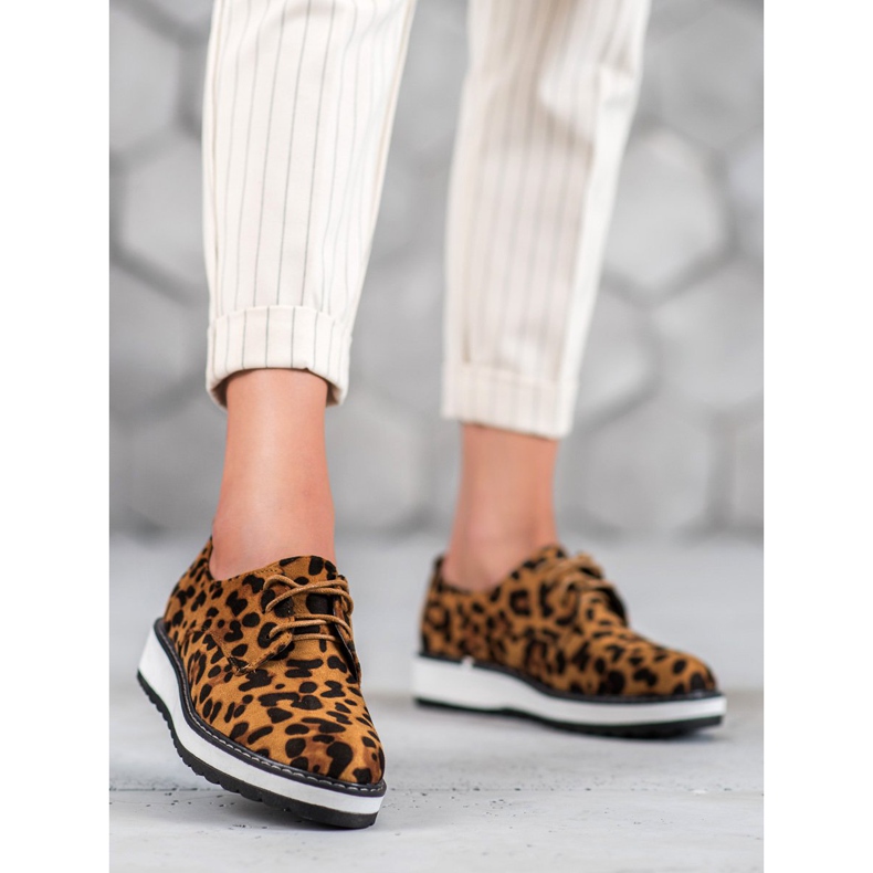 Marquiz Women's brogues with spots multicolored 1