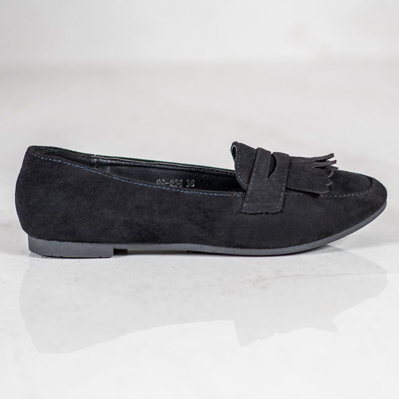 Nio Nio Suede loafers black 2