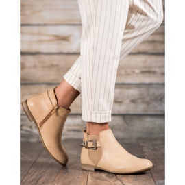 Sixth Sense Boots With Eco Leather With A Buckle brown 2