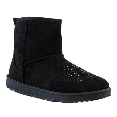 Black Eskimo boots B207A-1 1
