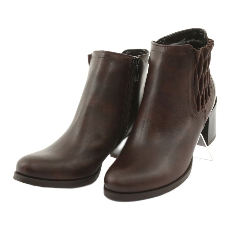 Gamis Insulated brown leather boots 4