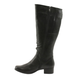 Caprice 25500 black adjustable boots 2