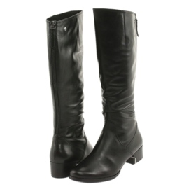 Caprice 25500 black adjustable boots 3
