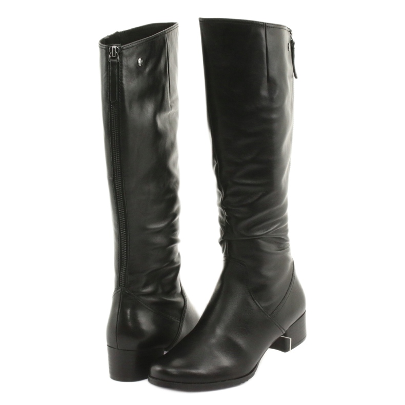 Caprice 25500 black adjustable boots 3