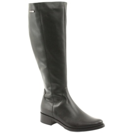 Arka Black boots, black boots 7447 1