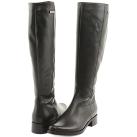 Arka Black boots, black boots 7447 5