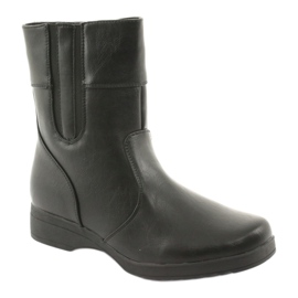 Atletico Wedge boots insulated with black fur 1