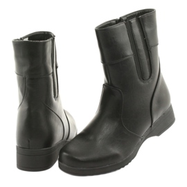 Atletico Wedge boots insulated with black fur 4