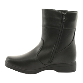 Atletico Wedge boots insulated with black fur 2