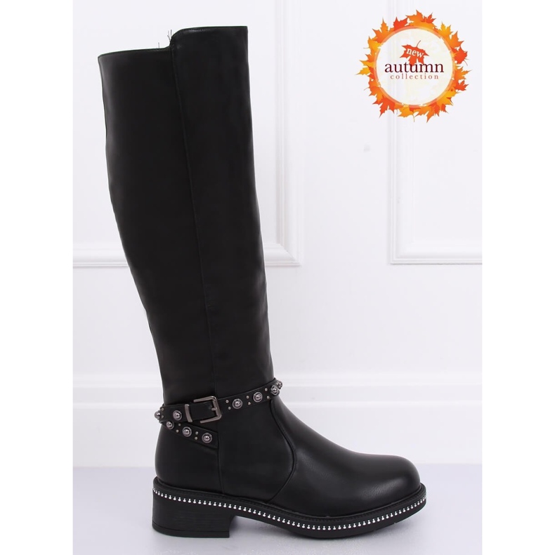 Black boots for women 0-263 Black 1
