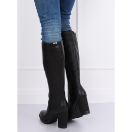 Black high heels 1107-GG Black 1