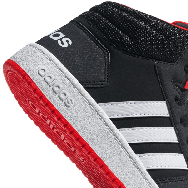 Shoes adidas Hoops Mid 2.0 K Jr B75743 black 1 Shoes adidas Hoops Mid 2.0 K Jr B75743 black 1