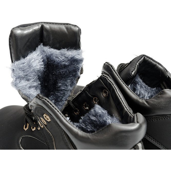 Warm Fur Boots A-8 Black 2