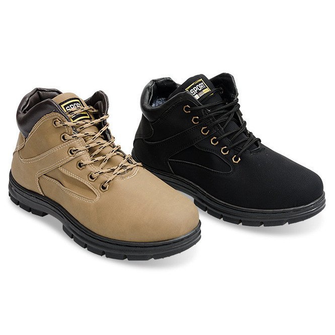 Warm Fur Boots A-8 Black 1