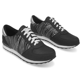 Sneakers Sport Sneakers Y617 Black grey 1