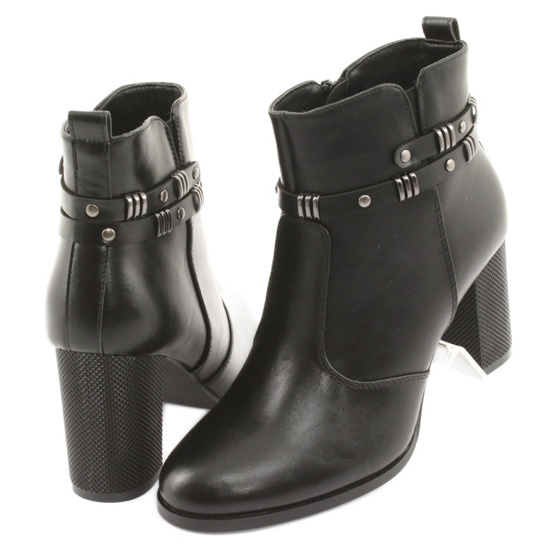 Women's boots Sergio Leone 517 black - KeeShoes