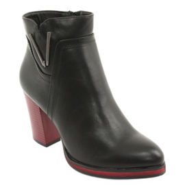 Black boots Sergio Leone 537 red 1