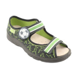 Befado children's shoes 869x131 grey green 1