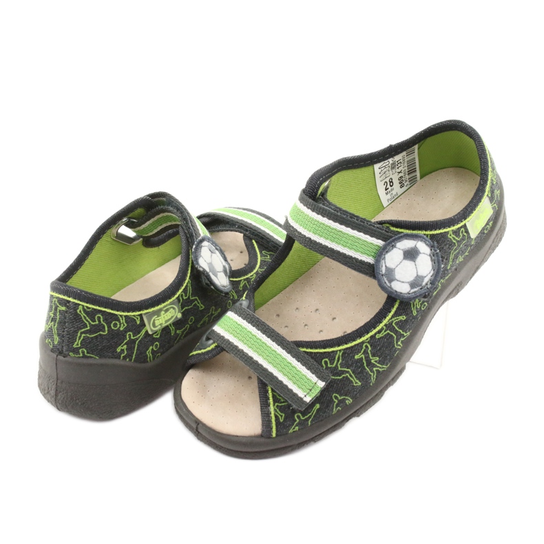 Befado children's shoes 869x131 grey green 3 Befado children's shoes 869x131 grey green 3