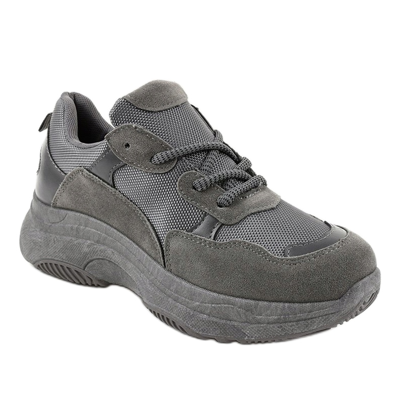 Gray fashionable women's sports shoes R267 grey 1 Gray fashionable women's sports shoes R267 grey 1