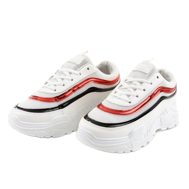 White women's sports shoes AA8 2