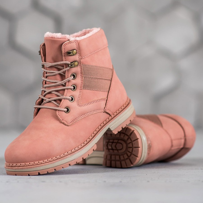 SHELOVET Pink Winter Boots 1