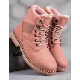 SHELOVET Pink Winter Boots 2