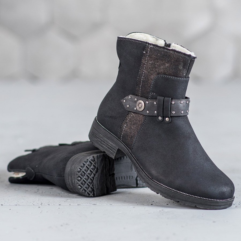 Super Me Warm women's boots black 1