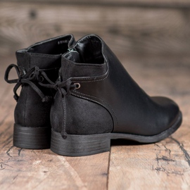 Abloom Boots With Eco Leather With A Bow black 1