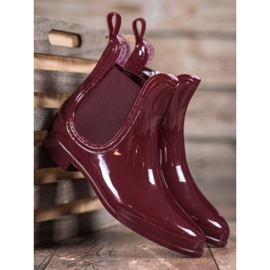 SHELOVET Lacquered galoshes 2